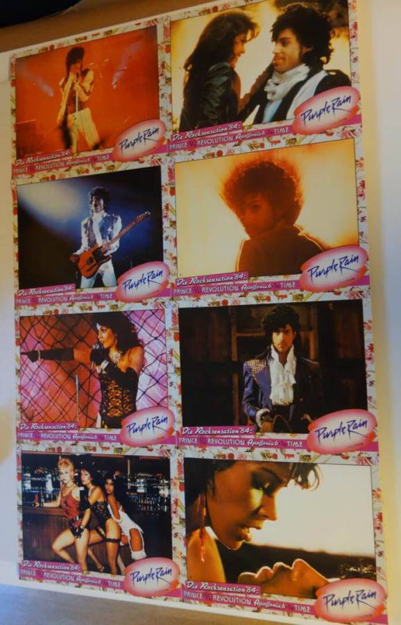 Purple Rain original release german lobby still set